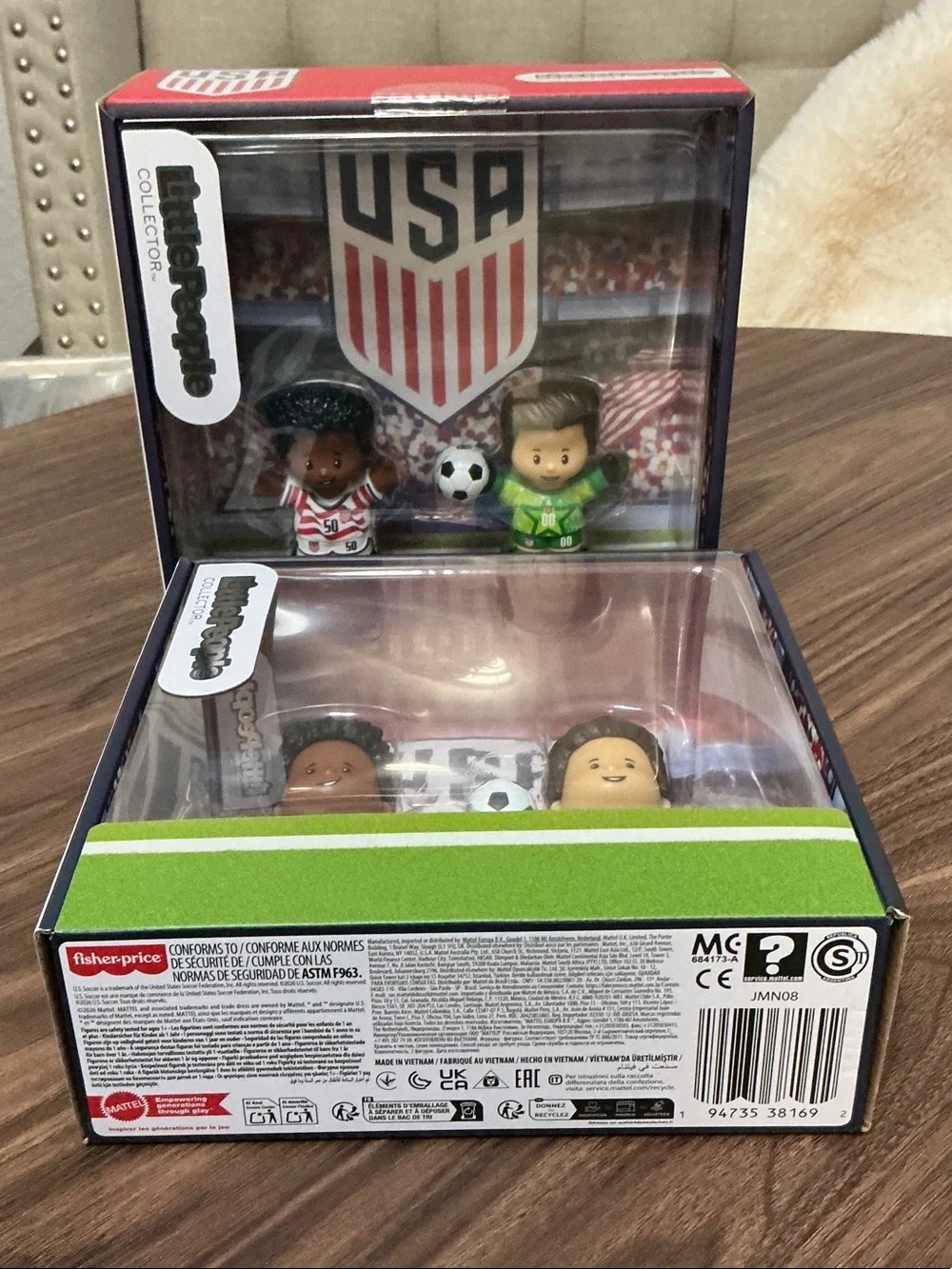 Collector USA Soccer Kids Toy Set - Red & Green